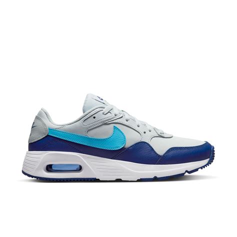 nike air blauw grijs wit